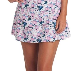 Puma Floral Golf Skort - Pink and Blue Size 2x New